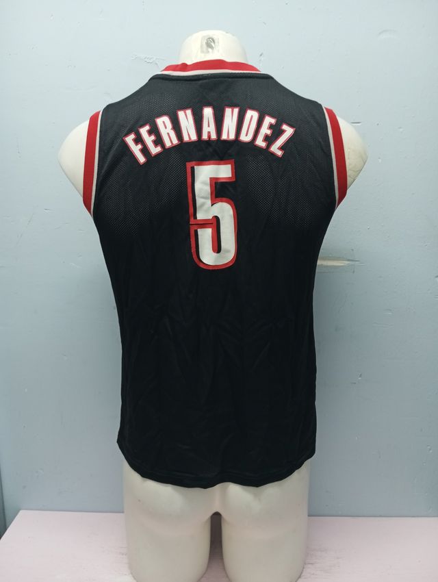 Camiseta Portland 5 Rudy Fernandez Adidas NBA