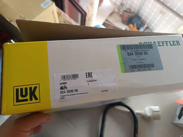 Kit Embrague LUK RepSet BMW Serie 1 E87 118D