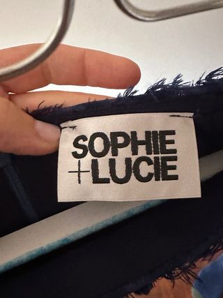 Sophie and Lucie Total Look Azul