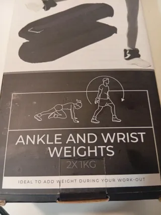 XQ Max Pesas Tobillo/Muñeca 2x1kg