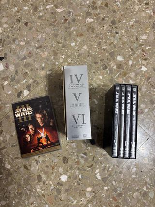 Pack Star Wars DVD: Episodios III, IV, V, VI