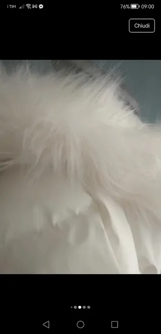 Piumino donna bianco