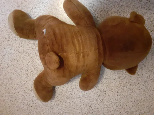 Oso de peluche grande marrón