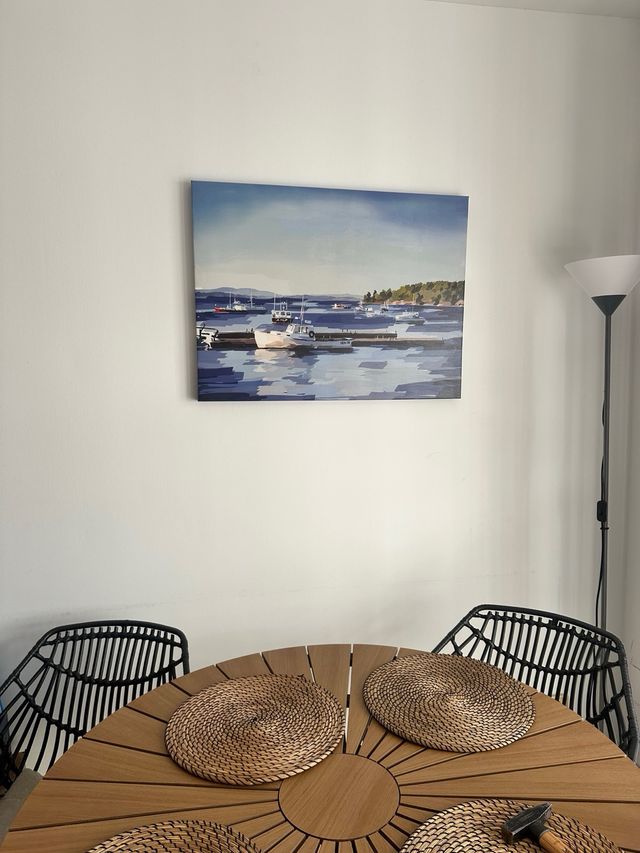 Grande Tela Marina Barche