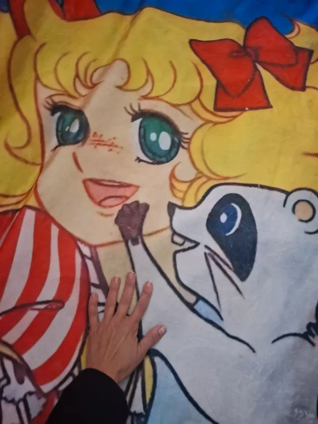 Manta Fleece Candy Candy Anime Manga