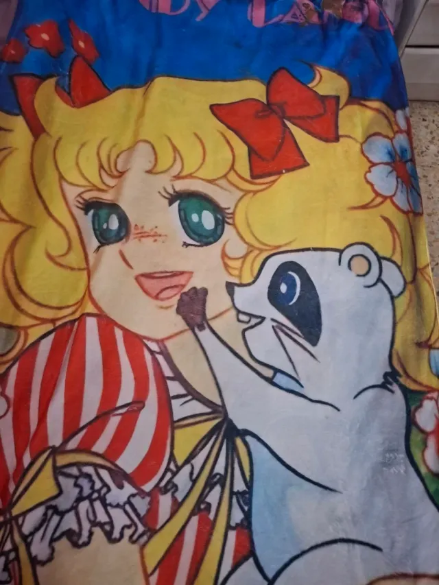 Manta Fleece Candy Candy Anime Manga