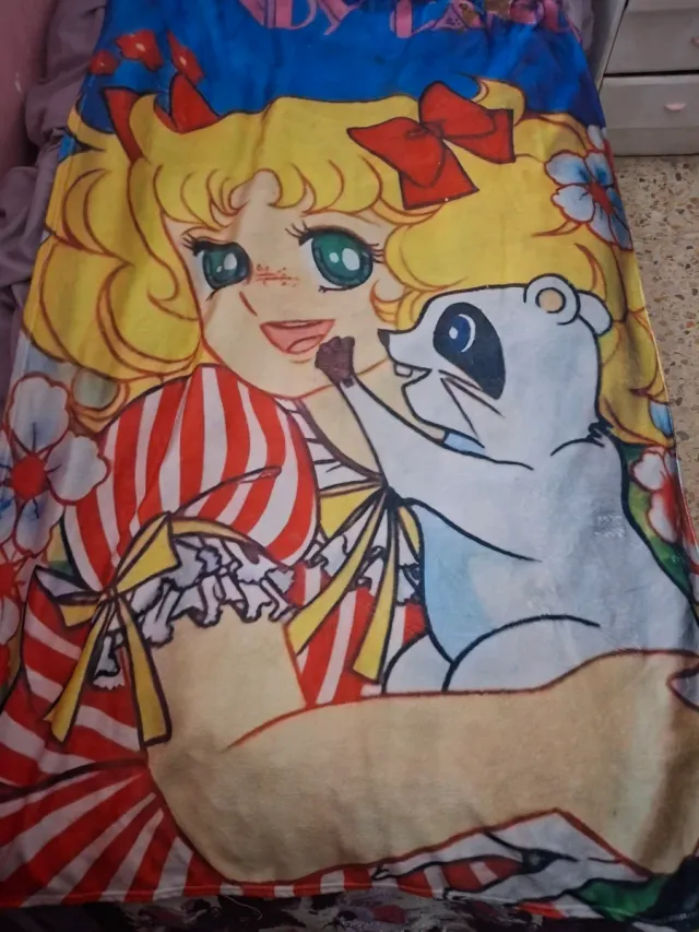 Manta Fleece Candy Candy Anime Manga