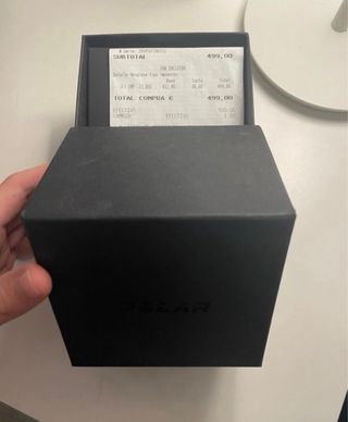 Reloj deportivo Polar Vintage V2 Negro