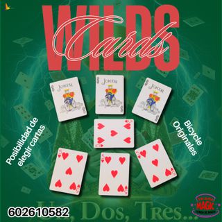 Wild Cards - Juego de Cartas Mágico