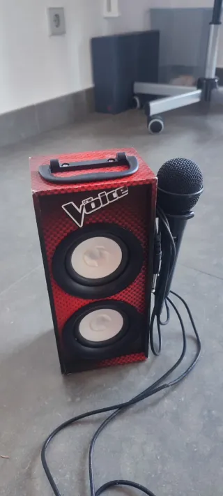 Karaoke con micrófono The Voice