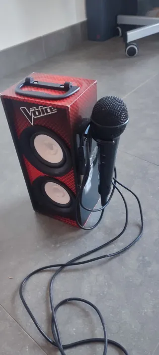 Karaoke con micrófono The Voice