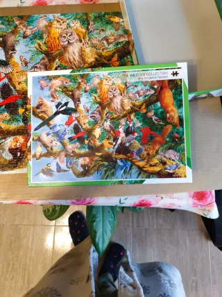 Puzzle de animales del bosque