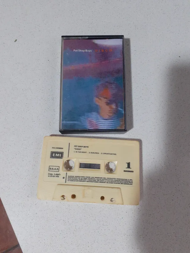 Confezione da 4 nastri cassette dei Pet Shop Boys