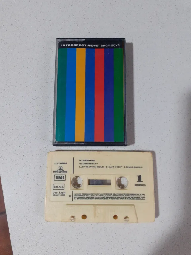 Confezione da 4 nastri cassette dei Pet Shop Boys