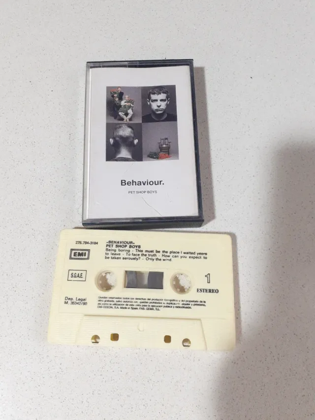 Confezione da 4 nastri cassette dei Pet Shop Boys