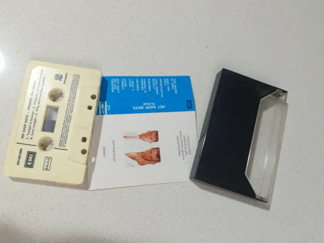 Confezione da 4 nastri cassette dei Pet Shop Boys