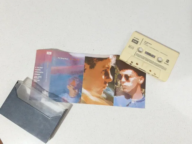 Confezione da 4 nastri cassette dei Pet Shop Boys