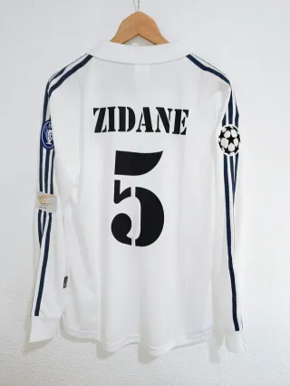 Camiseta Volea Zidane 5 Talla L futbol retro