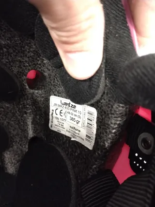 Casco de esquí infantil rosa 48cm