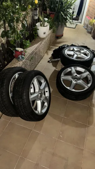 Llantas de aleación 5 radios 4x100 17  Et 41