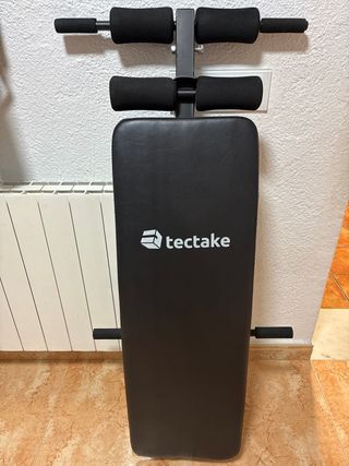 Banco de Abdominales Tectake Negro