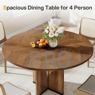 Mesa de comedor de madera rustico