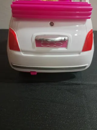 Auto Barbie Fiat 500 con 2 bambole Barbie e Chalse