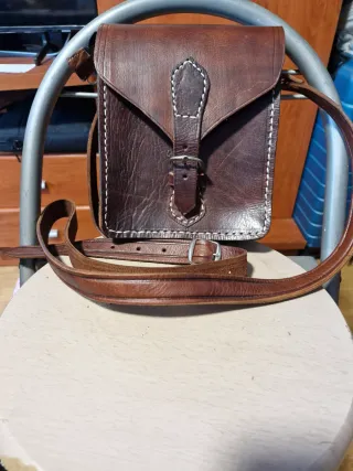 Bolso de cuero hombre