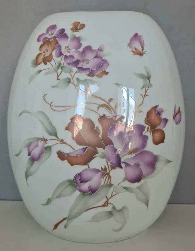 Vaso Limoges Porcellana Fiori
