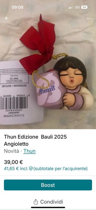 Thun Angioletto Bauli 2025