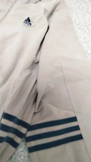 Chándal Adidas Chico Beige y Azul