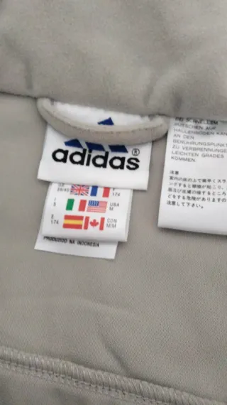 Chándal Adidas Chico Beige y Azul