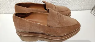 Mocasines Marrones de Ante
