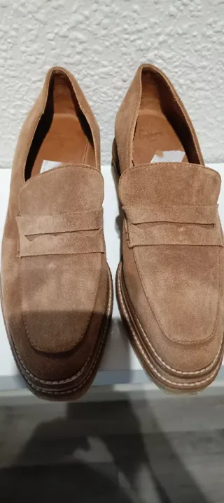 Mocasines Marrones de Ante