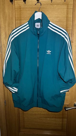 Chaqueta Adidas Verde Azulado