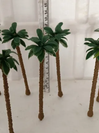 Set alberi Presepe Plastica