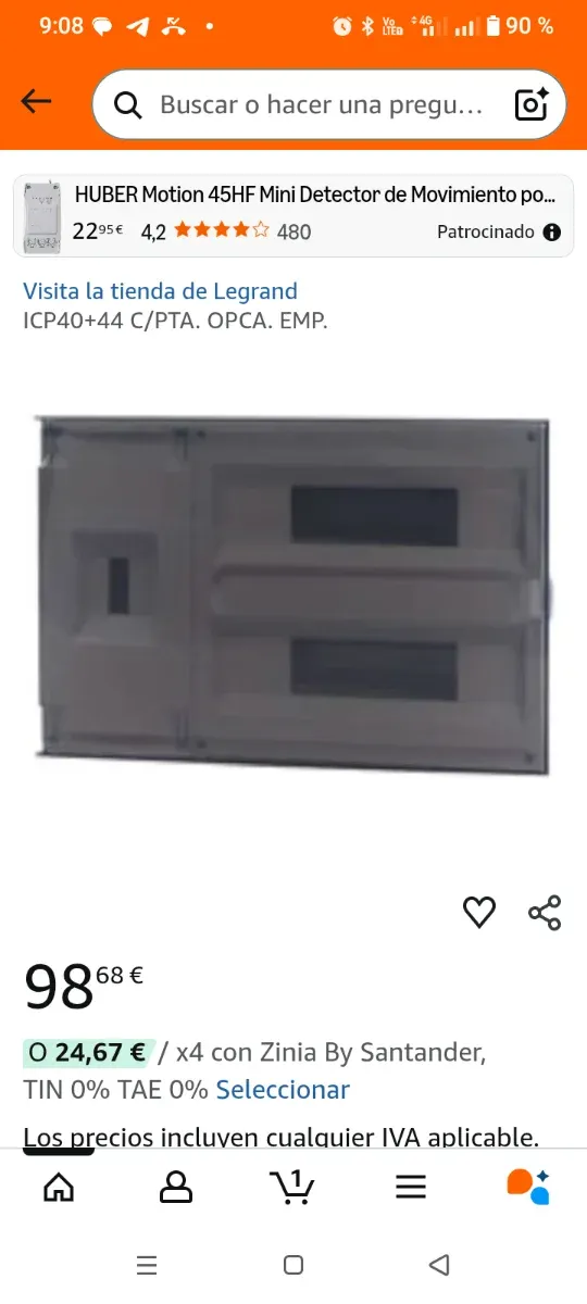 Scatola da incasso per scatola elettrica