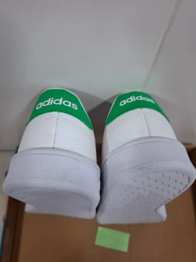 Zapatillas Adidas Blancas Velcro Niños