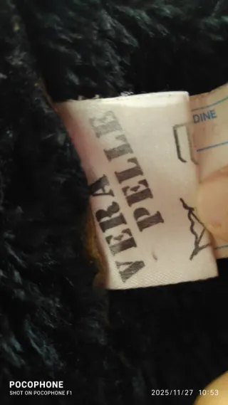 Giaccone vintage montone shearling