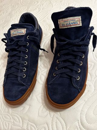 Zapatillas El Ganso Azul Marino.