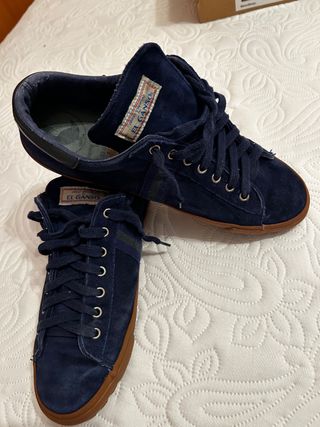 Zapatillas El Ganso Azul Marino.