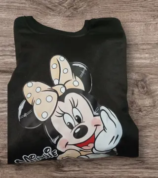 Sudadera Disney Negra Talla XXL talla grande