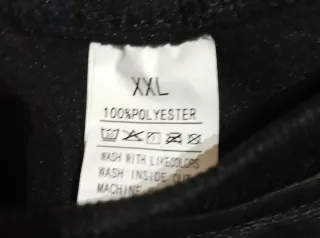 Sudadera Disney Negra Talla XXL talla grande