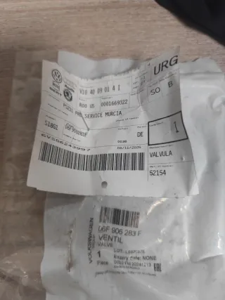 Válvula N75 VW 06F 906 283 F