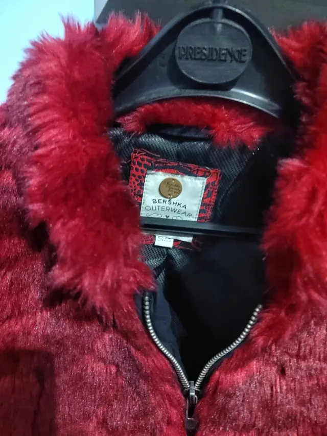 Chaqueta Bershka con pelo