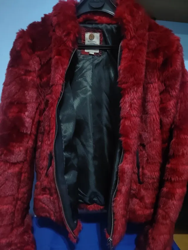 Chaqueta Bershka con pelo