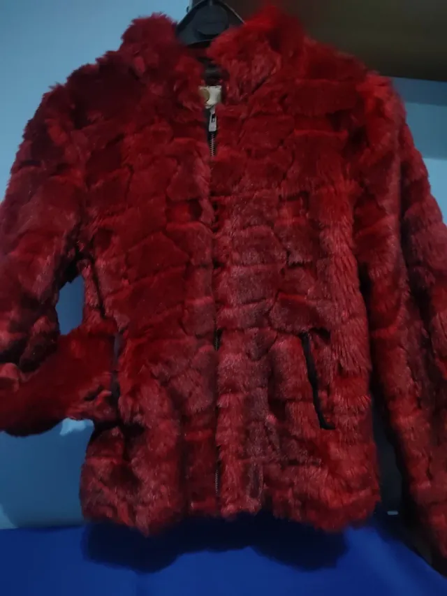 Chaqueta Bershka con pelo