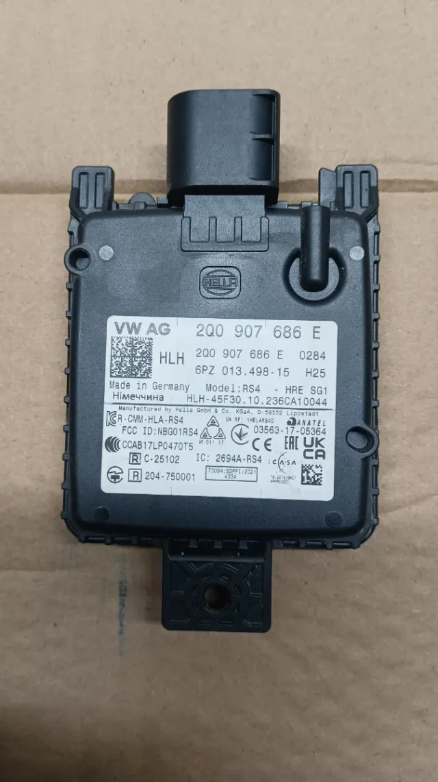 Unidad de control para deteccion de ángulo muerto