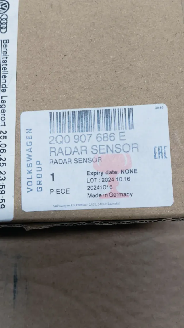 Unidad de control para deteccion de ángulo muerto