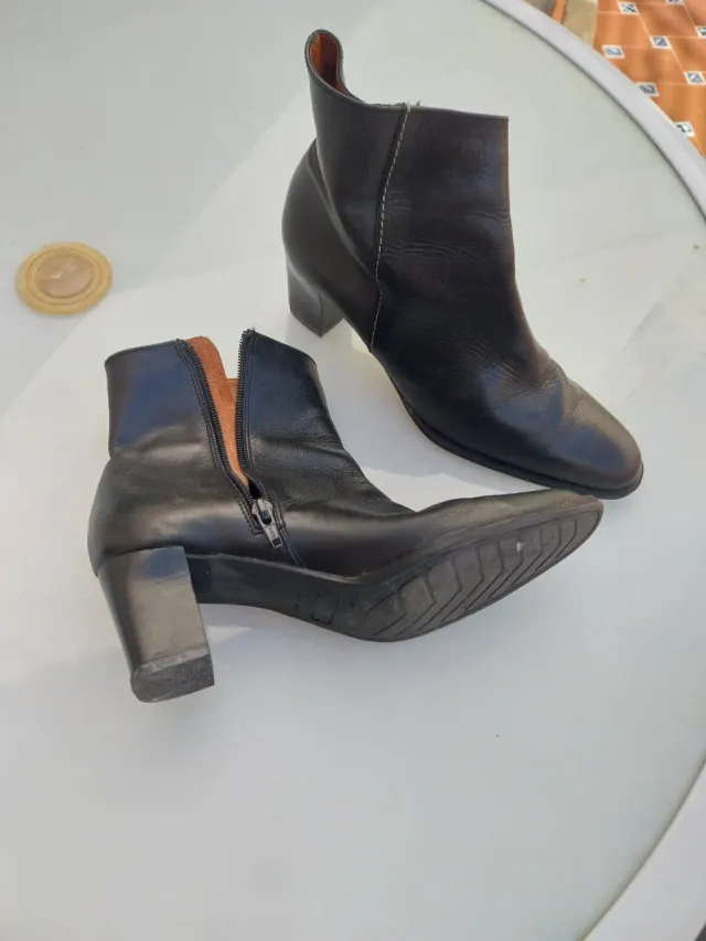 Botines negros mujer talla 39